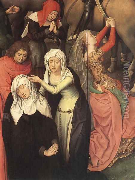 Passion (Greverade) Altarpiece (detail) 1491 Oil Painting - Hans Memling