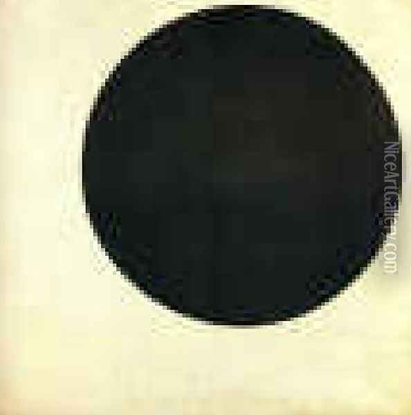 Black Circle Oil Painting - Kazimir Severinovich Malevich
