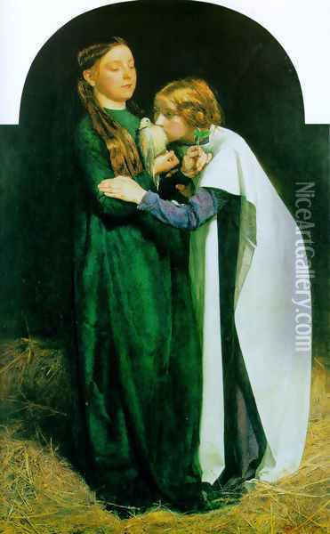 The Return of the Dove to the Ark Oil Painting - Sir John Everett Millais