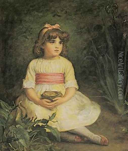 The Empty Nest Oil Painting - Sir John Everett Millais