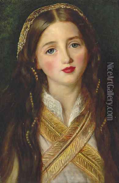 Alice Gray Oil Painting - Sir John Everett Millais