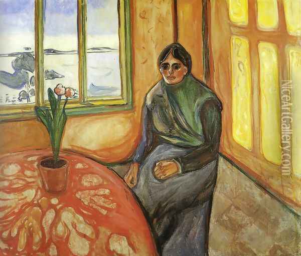 Melancholy, Laura Oil Painting - Edvard Munch