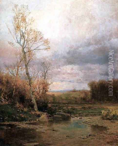 Landscape Oil Painting - Jervis McEntee