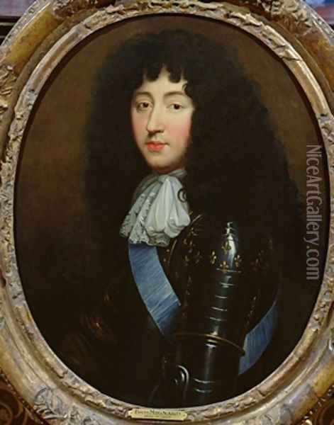 Philippe of France 1640-1701 Duke of Orleans Oil Painting - Pierre Mignard