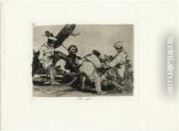 Por Que Oil Painting - Francisco De Goya y Lucientes