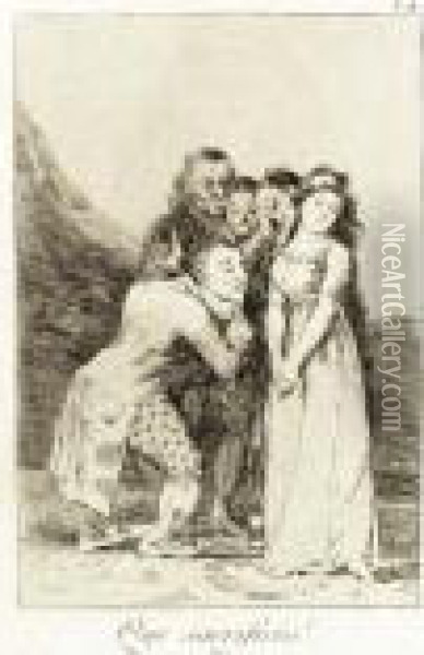 Tantalo; Que Sacrificio! Oil Painting - Francisco De Goya y Lucientes