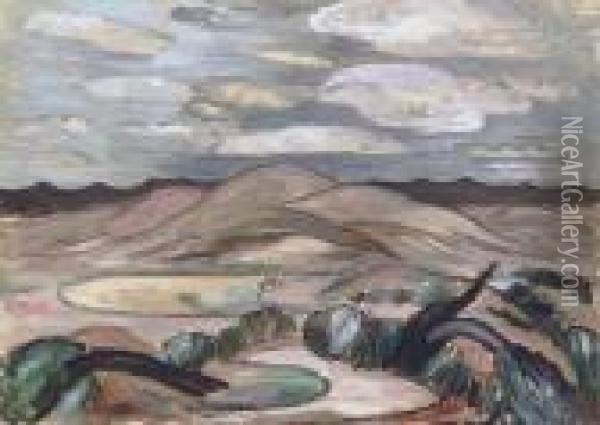 Landscape Oil Painting - Marsden Hartley