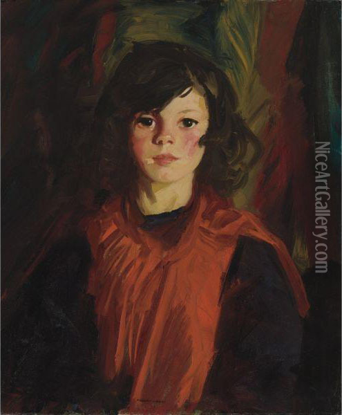Mary Ann (mollie) Oil Painting - Robert Henri