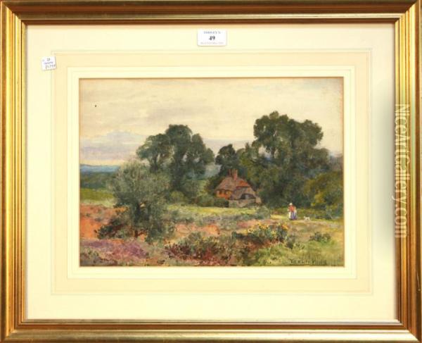At Milford, Surrey Oil Painting - Henry John Yeend King