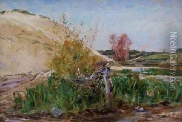 Landschaft Oil Painting - Henry John Yeend King