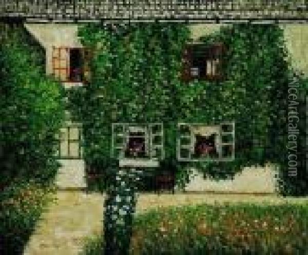 Forsthaus In Weissenbach Am Oil Painting - Gustav Klimt