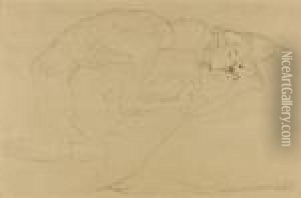 Blatter Ausprivatbesitz - Teil 2 Oil Painting - Gustav Klimt