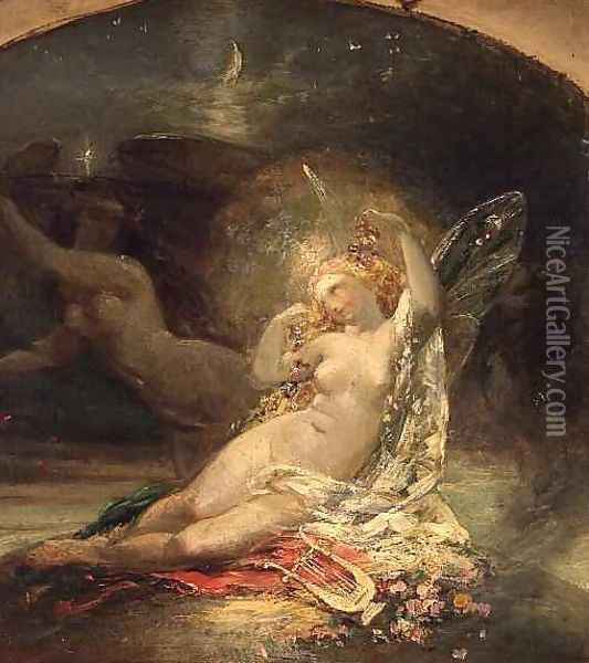 The Fairy Queen Oil Painting - Sir Joseph Noel Paton