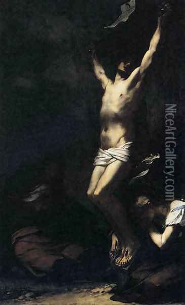 Crucifixion 1822 Oil Painting - Pierre-Paul Prud'hon