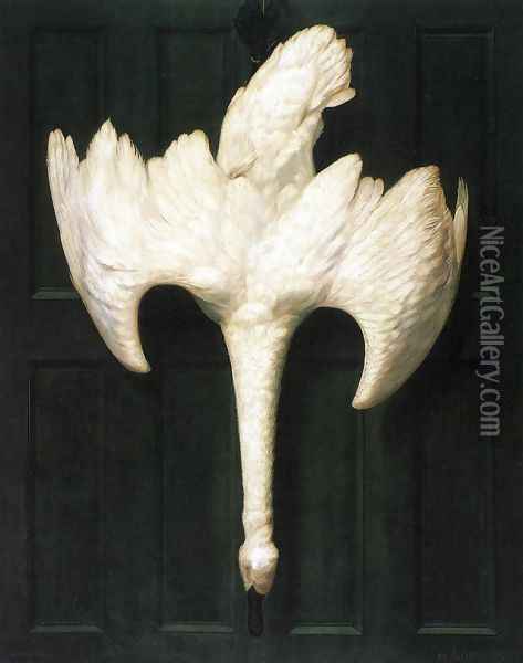The Trumpeter Swan Oil Painting - Alexander Pope