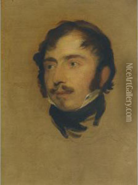 Portrait Of Colonel Thomas Wildman (1787-1859) Oil Painting - Sir Thomas Lawrence