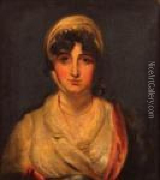 Portrait Of Mrs Siddons Oil Painting - Sir Thomas Lawrence