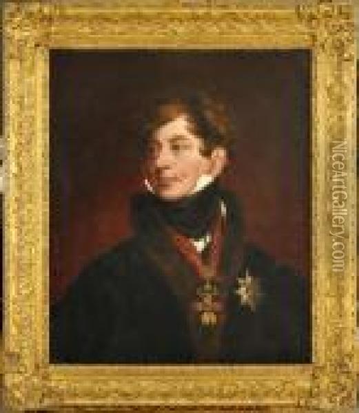 Portrait Of King George Iv Oil Painting - Sir Thomas Lawrence