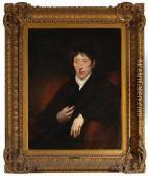 A Portrait Of A Gentleman Oil Painting - Sir Thomas Lawrence