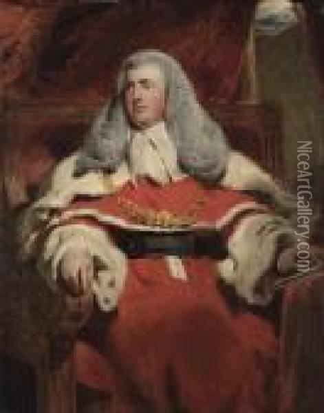 Portrait Of Edward Law Oil Painting - Sir Thomas Lawrence