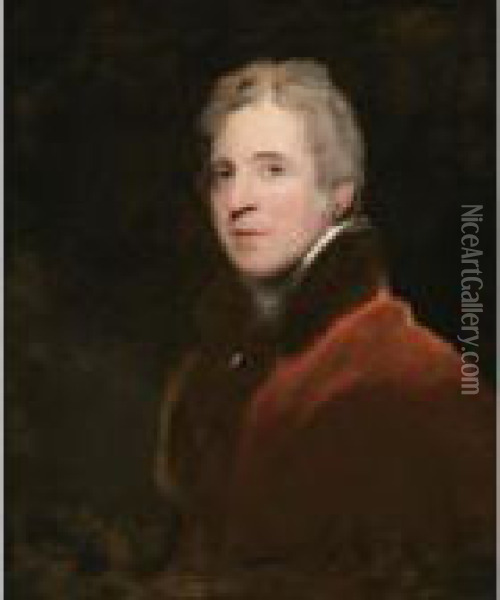 Portrait Of Sir George Howland Beaumont, 7th Bt. (1753-1827) Oil Painting - Sir Thomas Lawrence