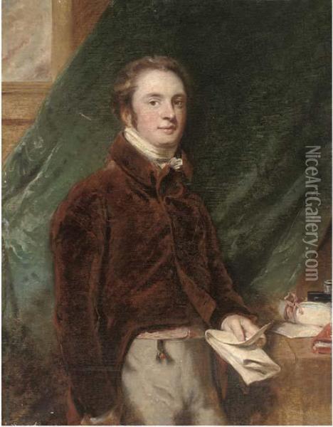 Portrait Of The Rt. Hon. Charles Manners-sutton Oil Painting - Sir Thomas Lawrence