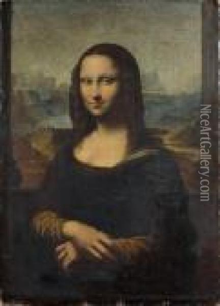La Joconde Oil Painting - Leonardo Da Vinci