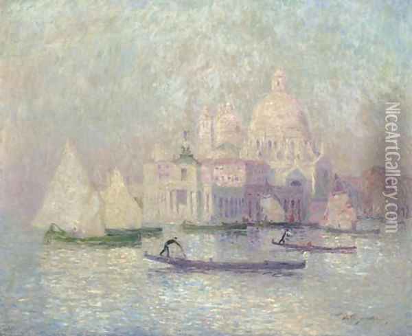 Venice Oil Painting - Ferdinand Loyen Du Puigaudeau