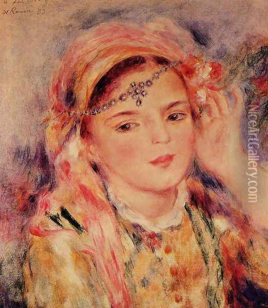 Algerian Woman2 Oil Painting - Pierre Auguste Renoir