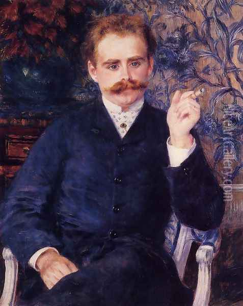 Albert Cahen D Amvers Oil Painting - Pierre Auguste Renoir
