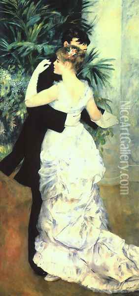 La Danse à la Ville Oil Painting - Pierre Auguste Renoir