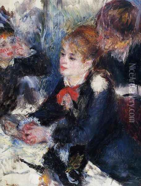 At The Milliners Oil Painting - Pierre Auguste Renoir