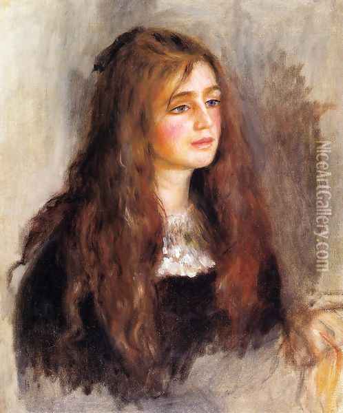 Julie Manet Oil Painting - Pierre Auguste Renoir