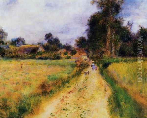 The Farm2 Oil Painting - Pierre Auguste Renoir