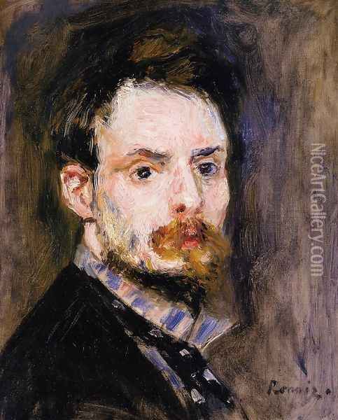 Self Portrait2 Oil Painting - Pierre Auguste Renoir