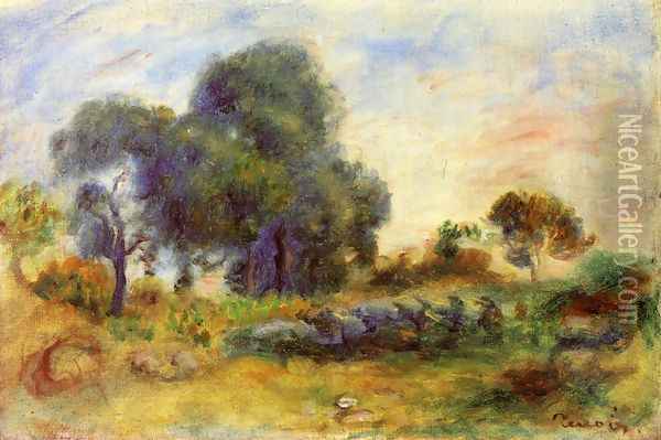 Landscape 6 Oil Painting - Pierre Auguste Renoir