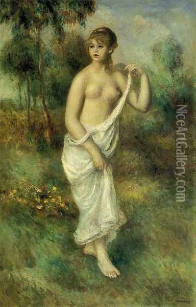 Bather 2 Oil Painting - Pierre Auguste Renoir