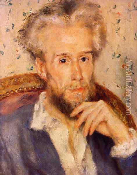 Victor Chocquet Oil Painting - Pierre Auguste Renoir
