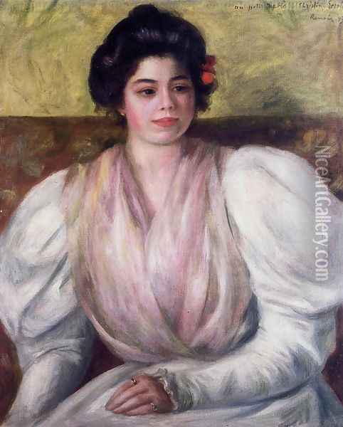 Christine Lerolle Oil Painting - Pierre Auguste Renoir