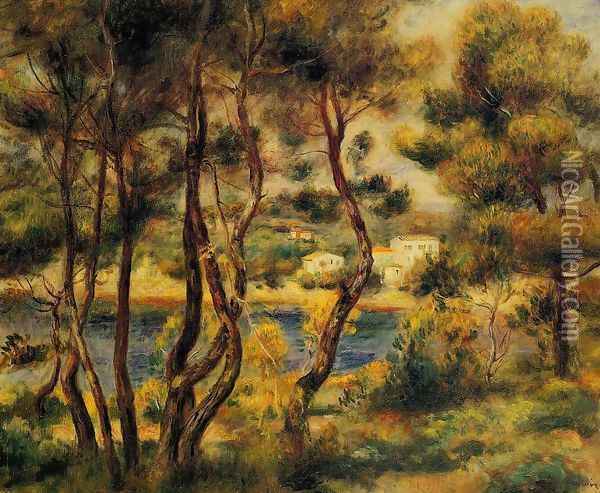 Cape Saint Jean Oil Painting - Pierre Auguste Renoir