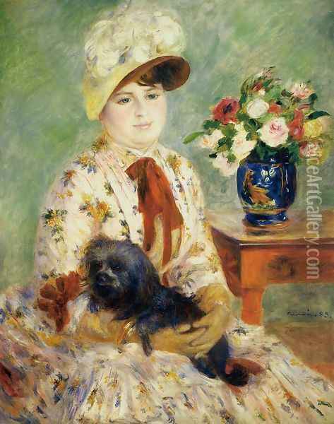 Madame Hagen Oil Painting - Pierre Auguste Renoir