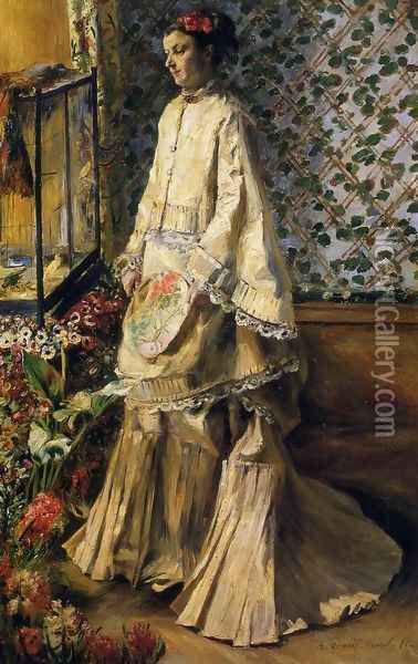 Rapha Maitre Oil Painting - Pierre Auguste Renoir