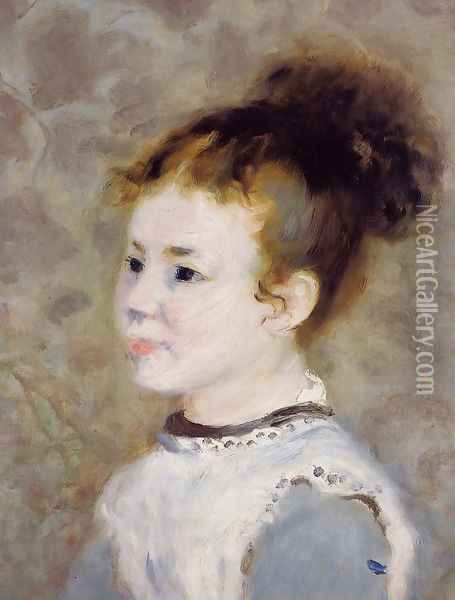 Jeanne Sisley Oil Painting - Pierre Auguste Renoir