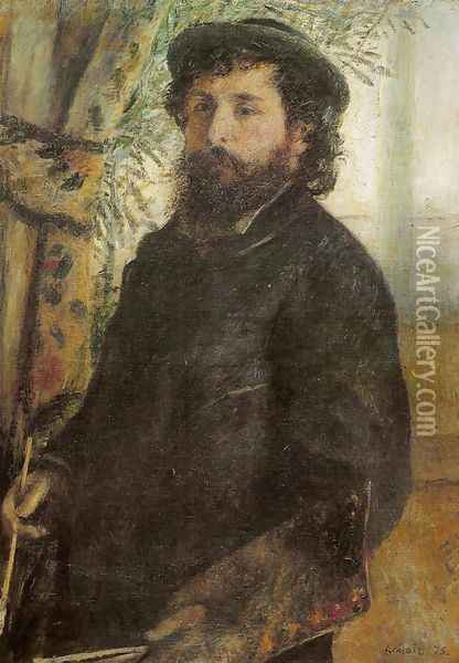 Claude Monet Oil Painting - Pierre Auguste Renoir