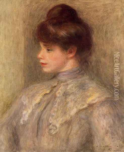 Madame Louis Valtat Nee Suzanne Noel Oil Painting - Pierre Auguste Renoir