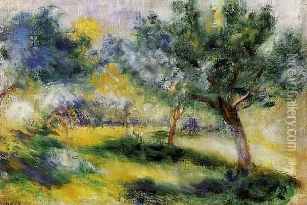 Landscape3 Oil Painting - Pierre Auguste Renoir