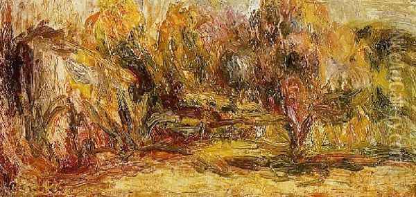 Cagnes Landscape4 Oil Painting - Pierre Auguste Renoir