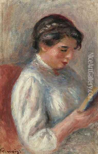 Reader (La Liseuse) Oil Painting - Pierre Auguste Renoir