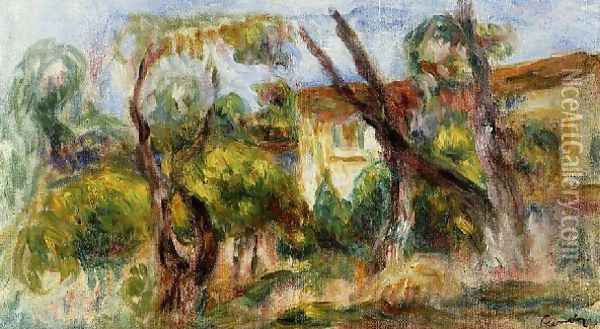 Landscape9 Oil Painting - Pierre Auguste Renoir