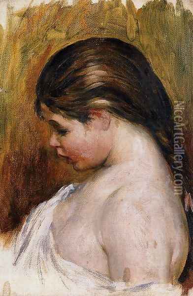 Young Girl Reading5 Oil Painting - Pierre Auguste Renoir